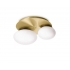 NINFEA ZŁOTA LAMPA SUFITOWA   293653 Ideal-Lux